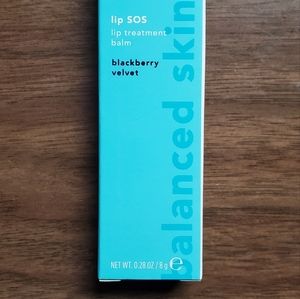NIB TULA Skincare Lip SOS Treatment Balm - Blackberry Velvet